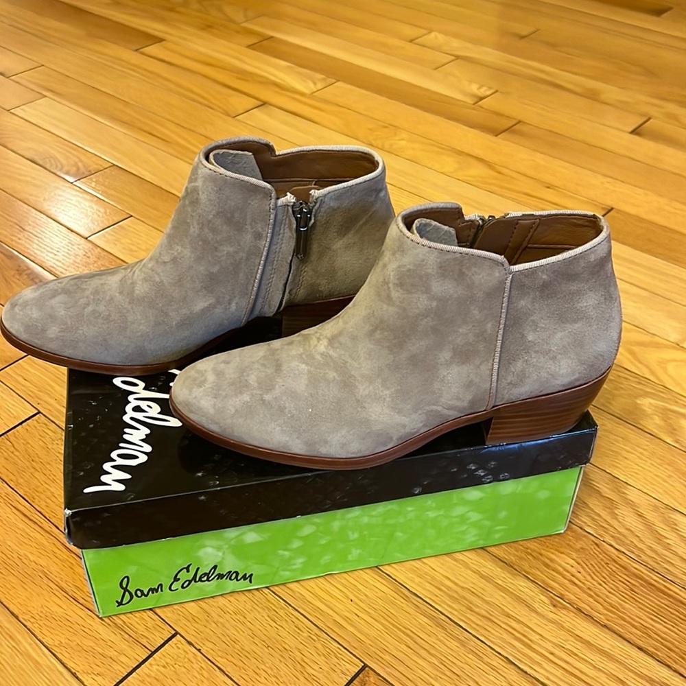 Sam Edelman petty suede ankle boots